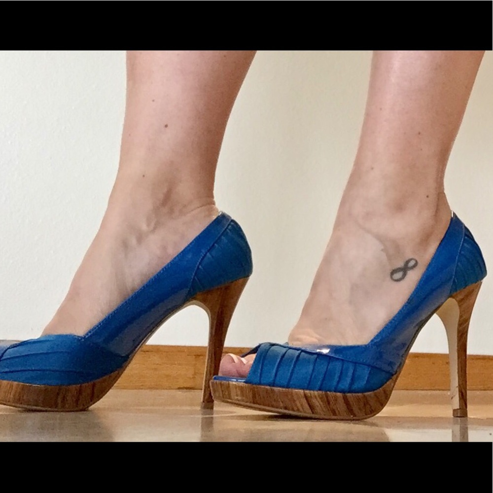 Blue Charlotte Russe Heels